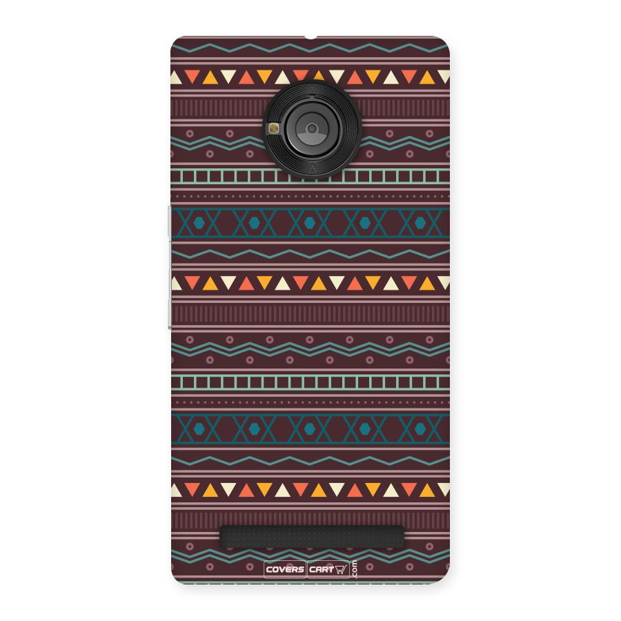 Classic Aztec Pattern Back Case for YU Yunique