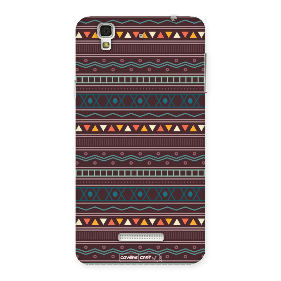 Classic Aztec Pattern Back Case for YU Yureka Plus