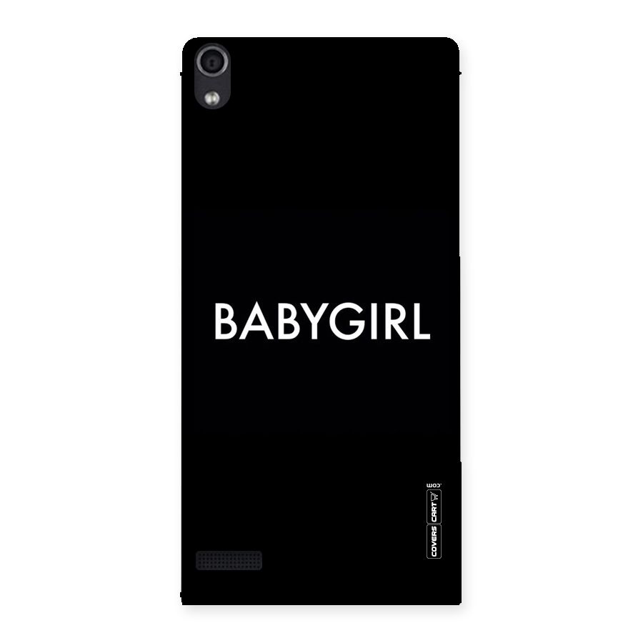 Baby Girl Back Case for Ascend P6
