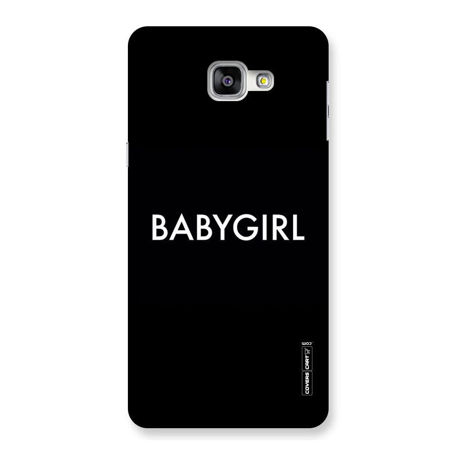 Baby Girl Back Case for Galaxy A9