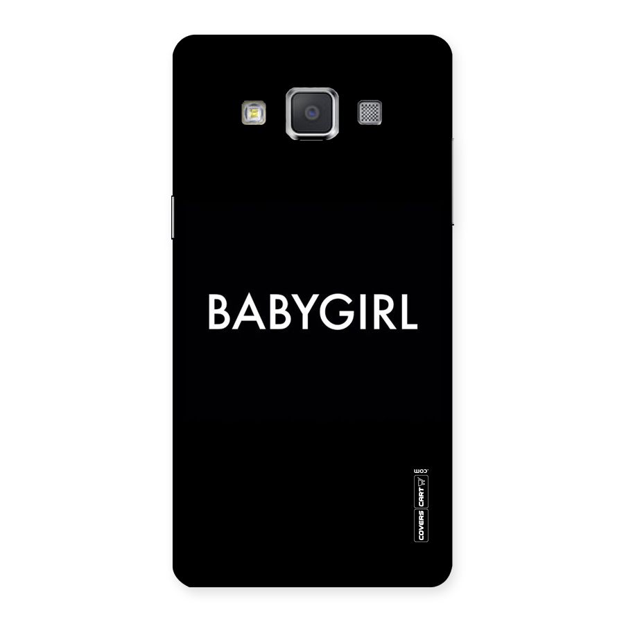 Baby Girl Back Case for Galaxy Grand Max
