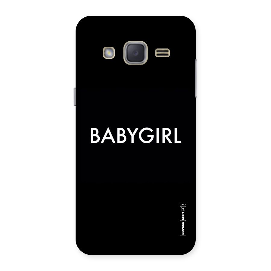 Baby Girl Back Case for Galaxy J2