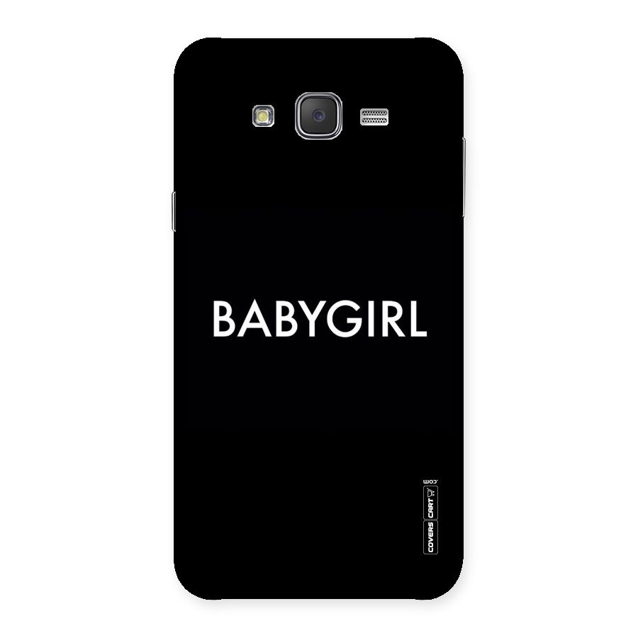 Baby Girl Back Case for Galaxy J7