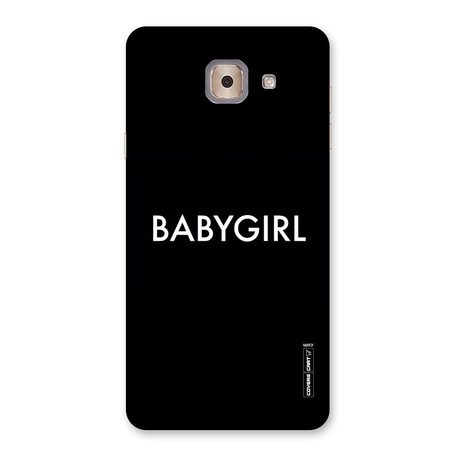 Baby Girl Back Case for Galaxy J7 Max