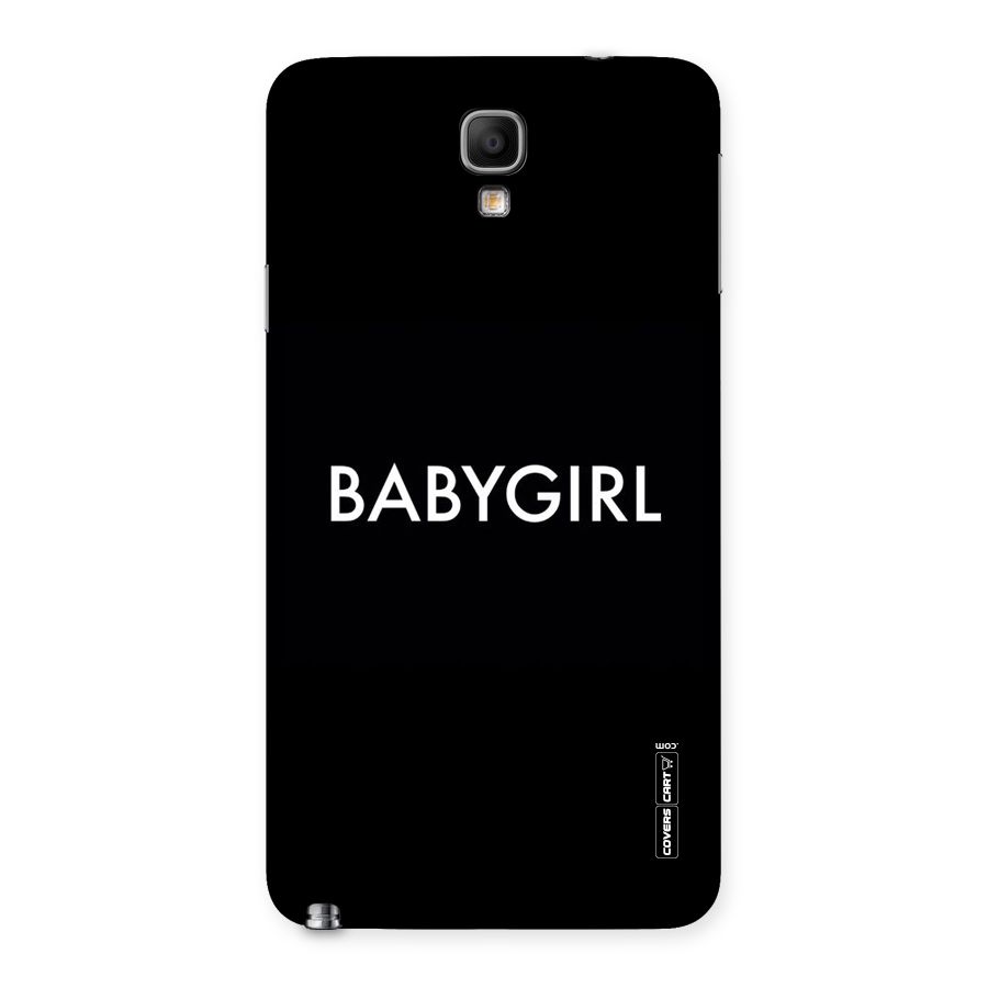 Baby Girl Back Case for Galaxy Note 3 Neo