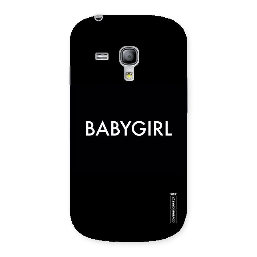 Baby Girl Back Case for Galaxy S3 Mini