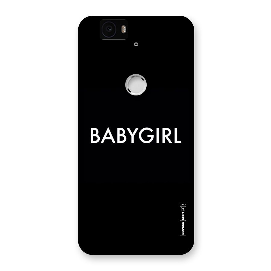 Baby Girl Back Case for Google Nexus-6P