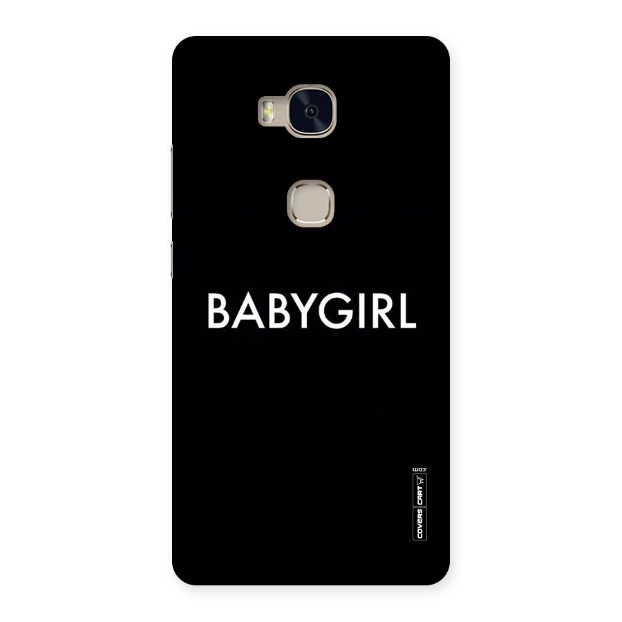 Baby Girl Back Case for Huawei Honor 5X