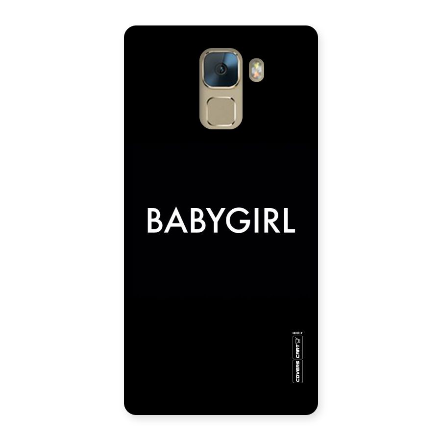 Baby Girl Back Case for Huawei Honor 7