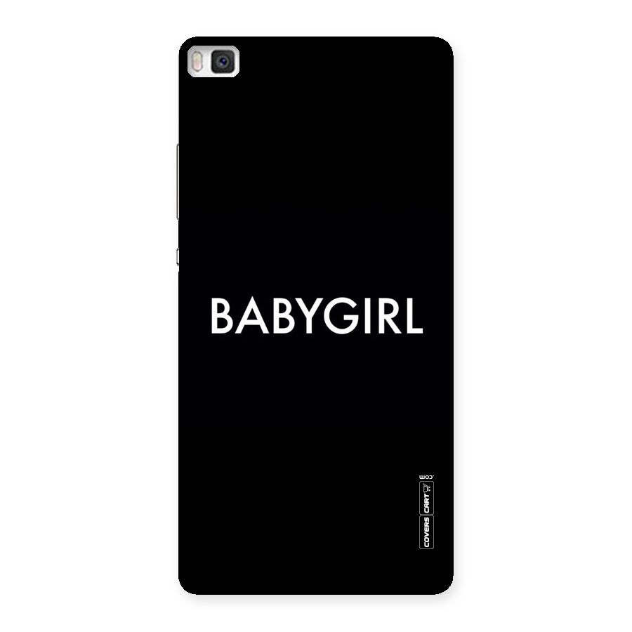 Baby Girl Back Case for Huawei P8