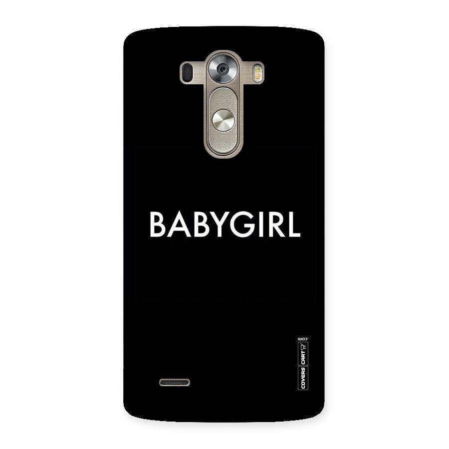 Baby Girl Back Case for LG G3