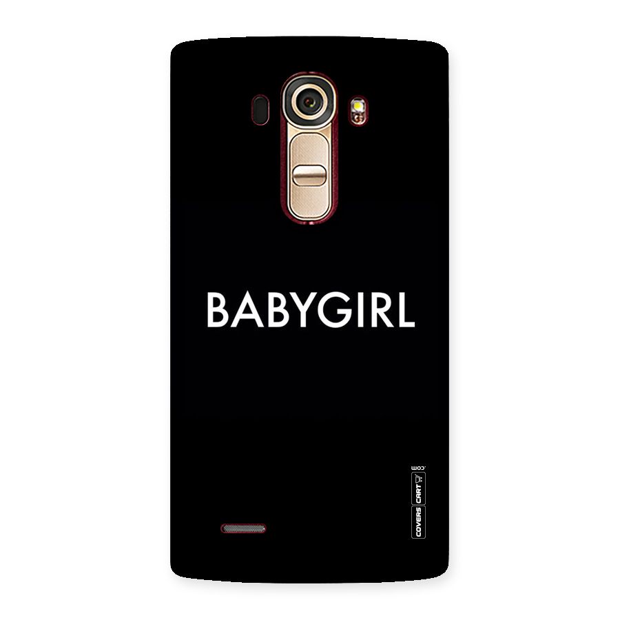 Baby Girl Back Case for LG G4
