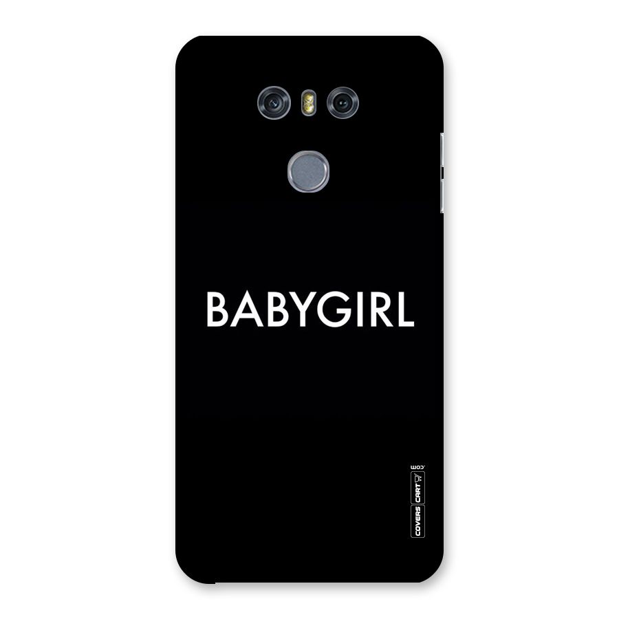 Baby Girl Back Case for LG G6