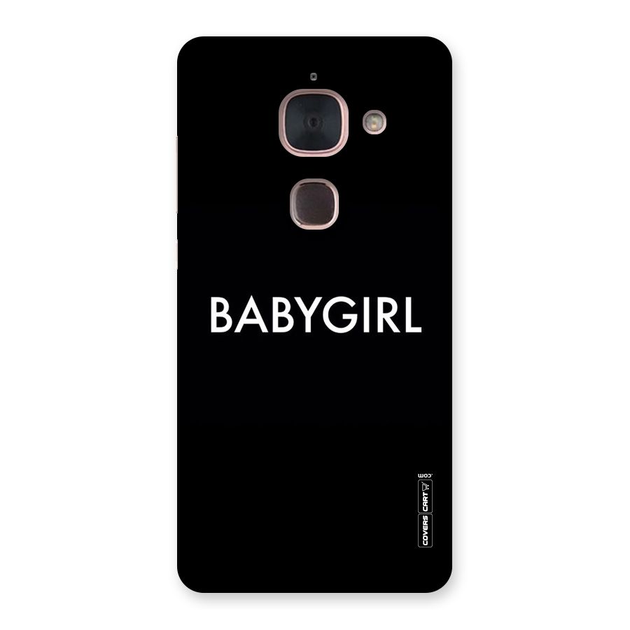 Baby Girl Back Case for Le Max 2