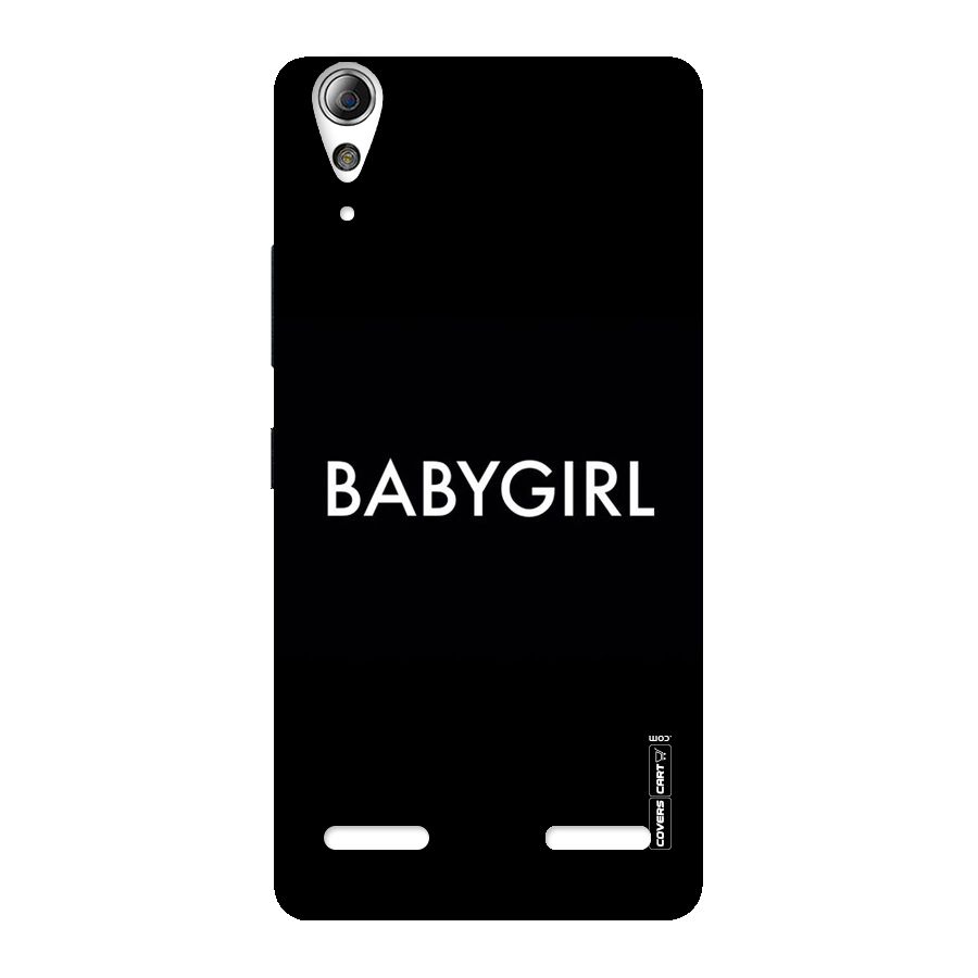 Baby Girl Back Case for Lenovo A6000 Plus