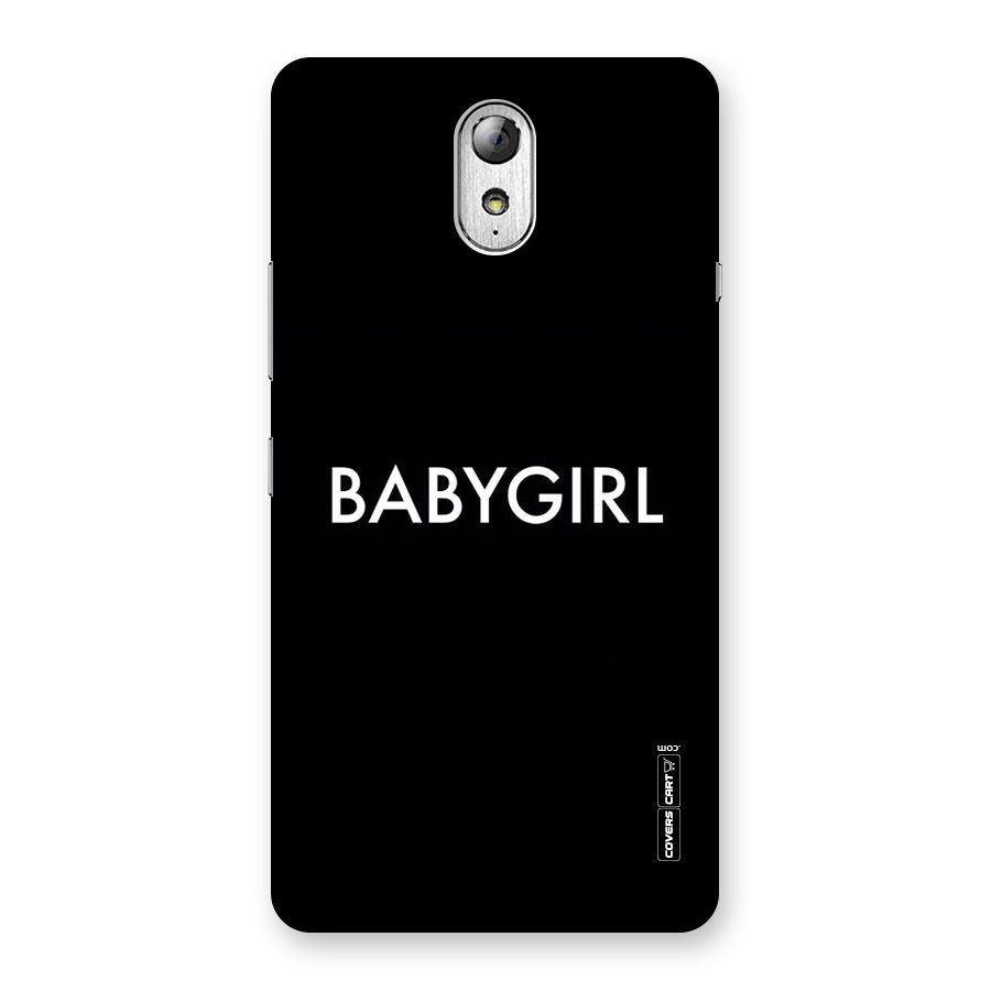 Baby Girl Back Case for Lenovo Vibe P1M