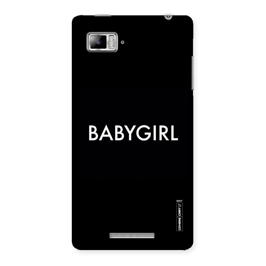 Baby Girl Back Case for Lenovo Vibe Z K910