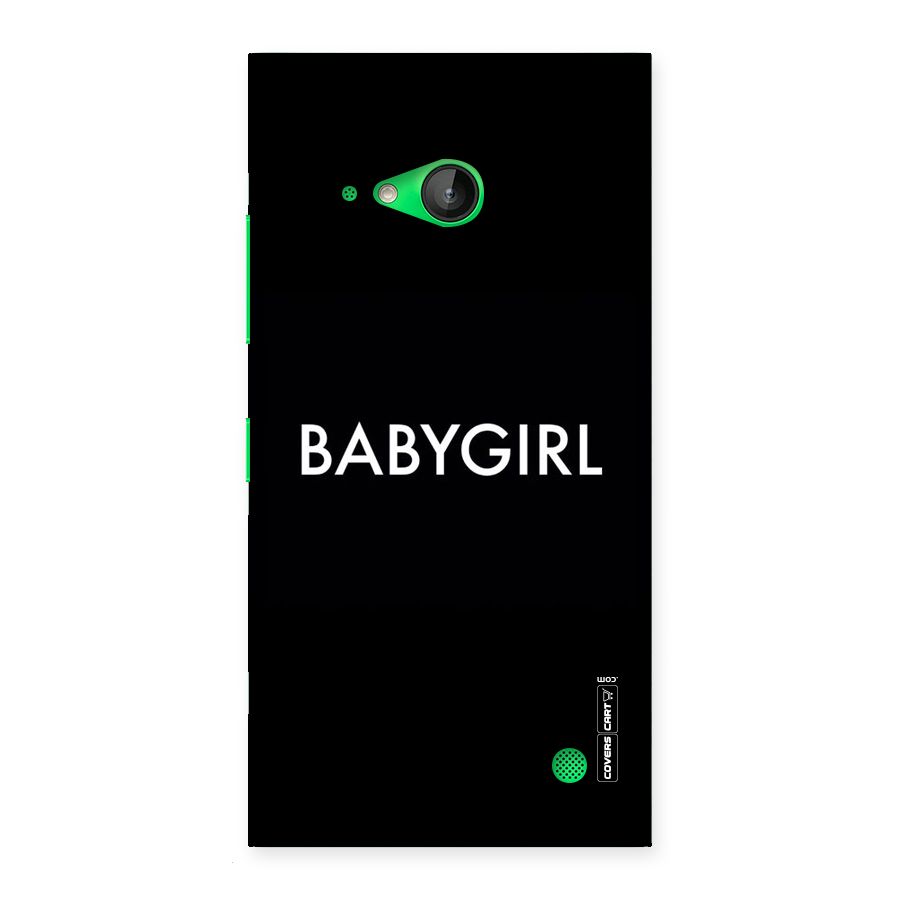 Baby Girl Back Case for Lumia 730