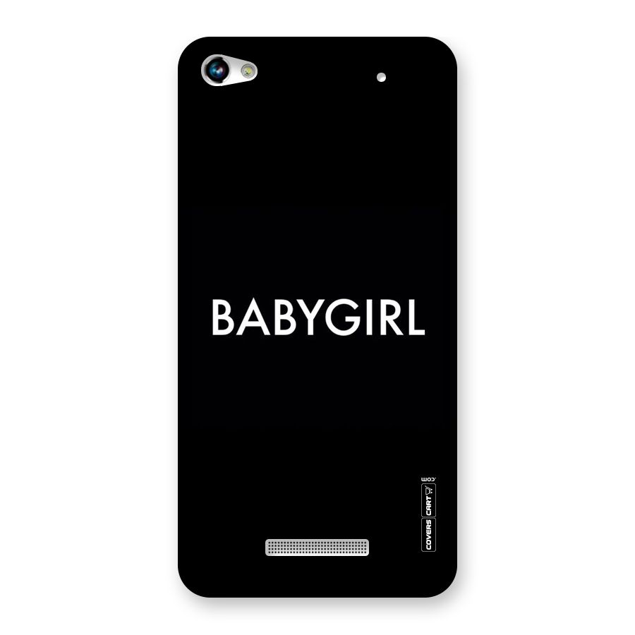 Baby Girl Back Case for Micromax Hue 2