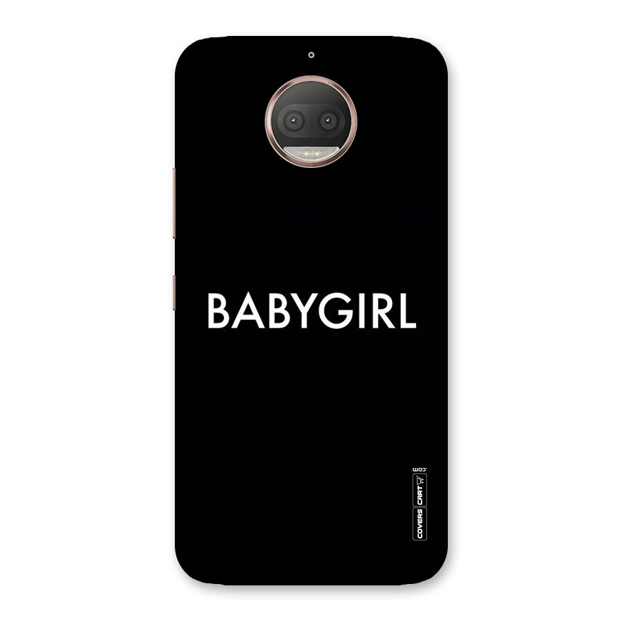 Baby Girl Back Case for Moto G5s Plus