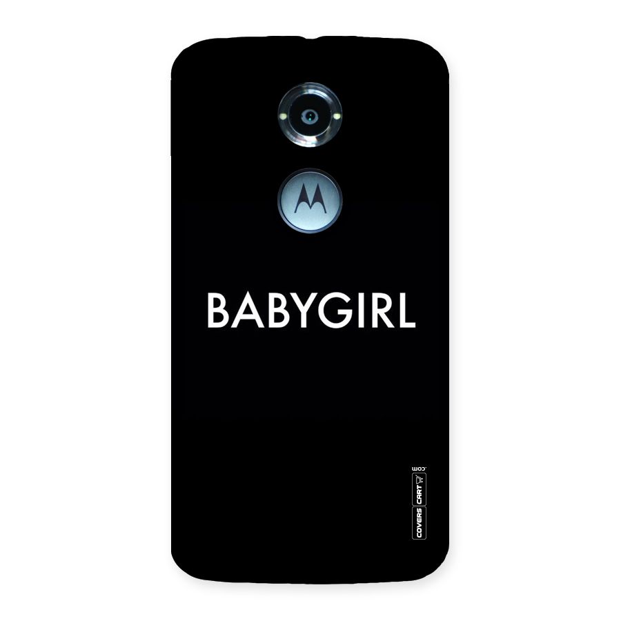 Baby Girl Back Case for Moto X 2nd Gen