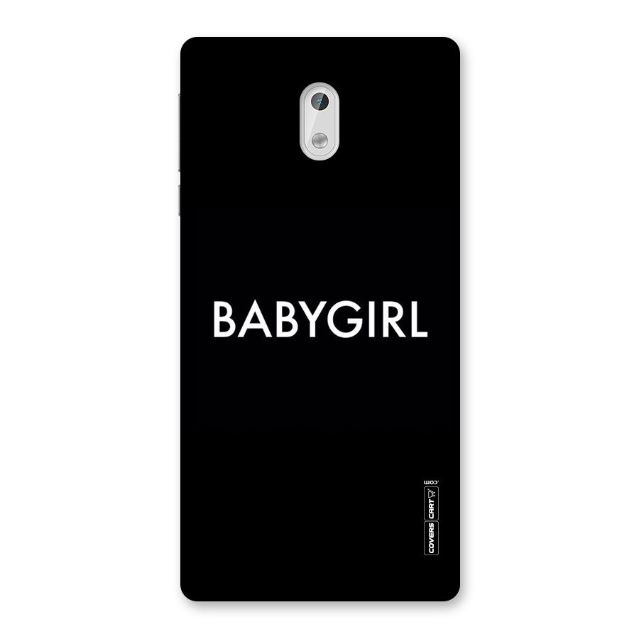 Baby Girl Back Case for Nokia 3