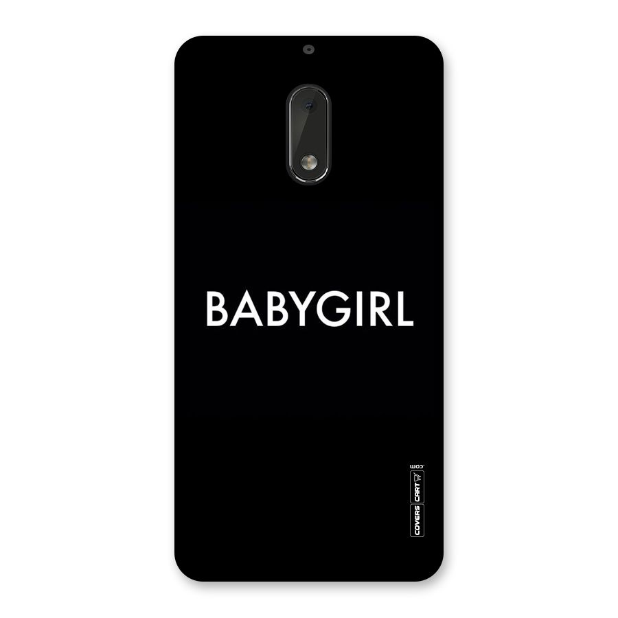 Baby Girl Back Case for Nokia 6