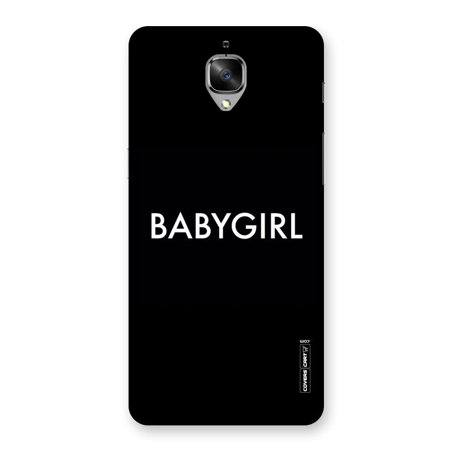 Baby Girl Back Case for OnePlus 3T