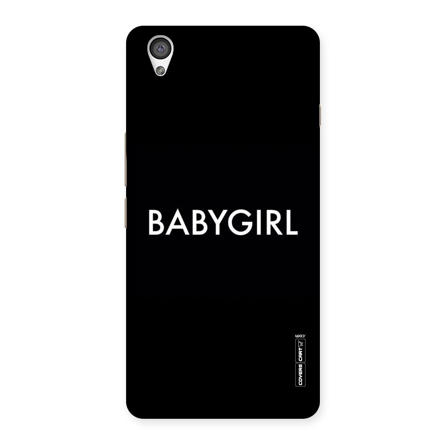 Baby Girl Back Case for OnePlus X