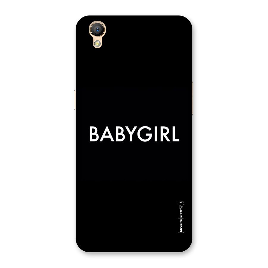 Baby Girl Back Case for Oppo A37