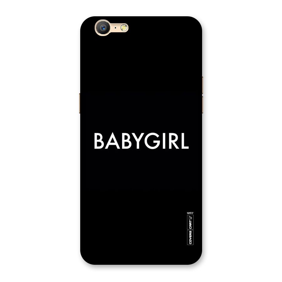 Baby Girl Back Case for Oppo A57