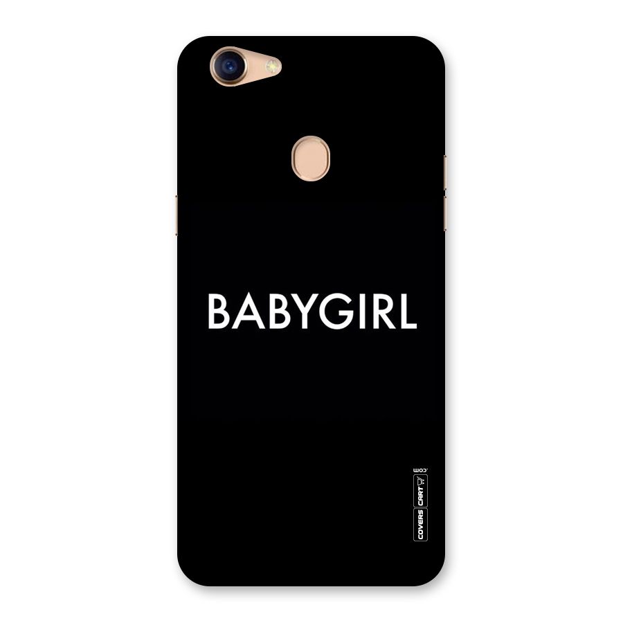 Baby Girl Back Case for Oppo F5