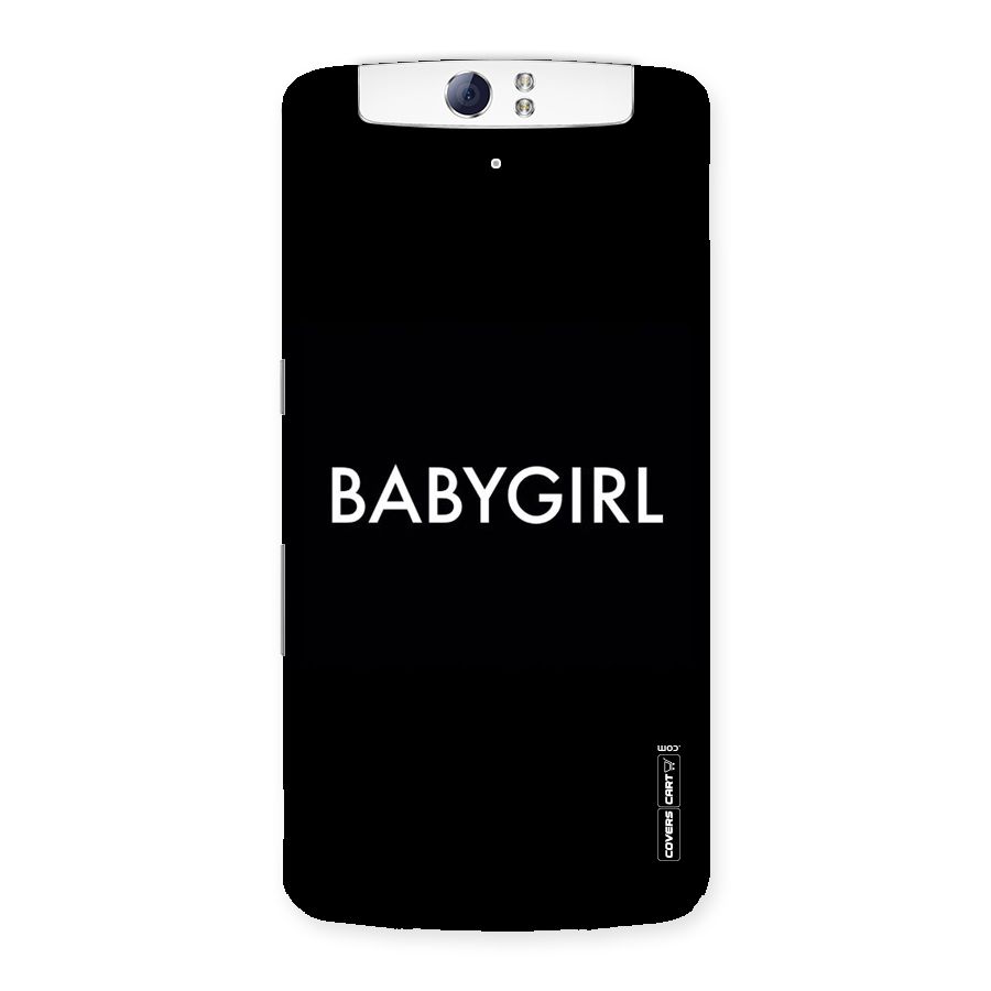 Baby Girl Back Case for Oppo N1