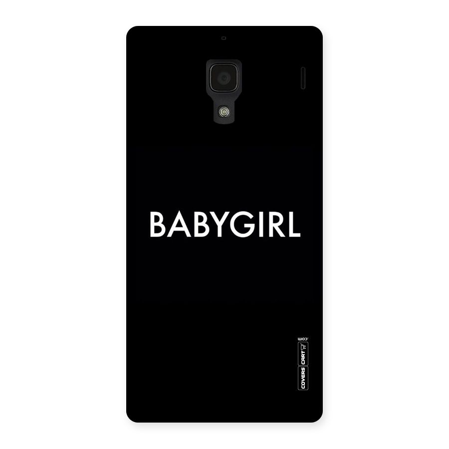 Baby Girl Back Case for Redmi 1S