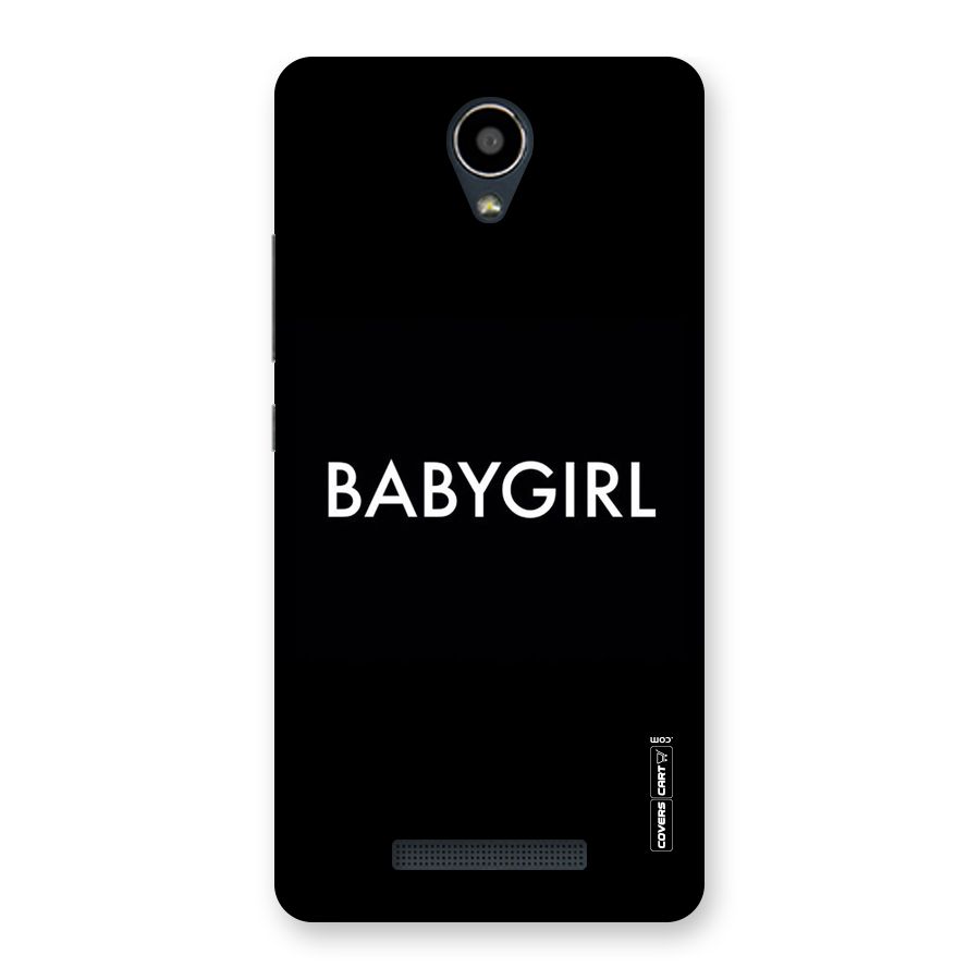 Baby Girl Back Case for Redmi Note 2