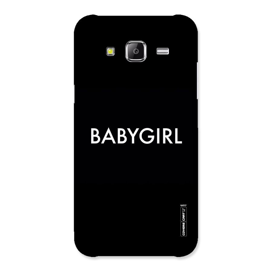 Baby Girl Back Case for Samsung Galaxy J5
