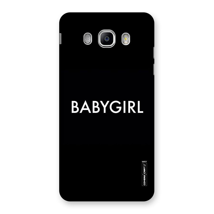 Baby Girl Back Case for Samsung Galaxy J5 2016