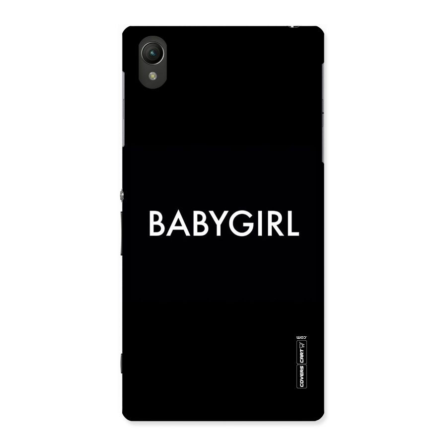 Baby Girl Back Case for Sony Xperia Z1