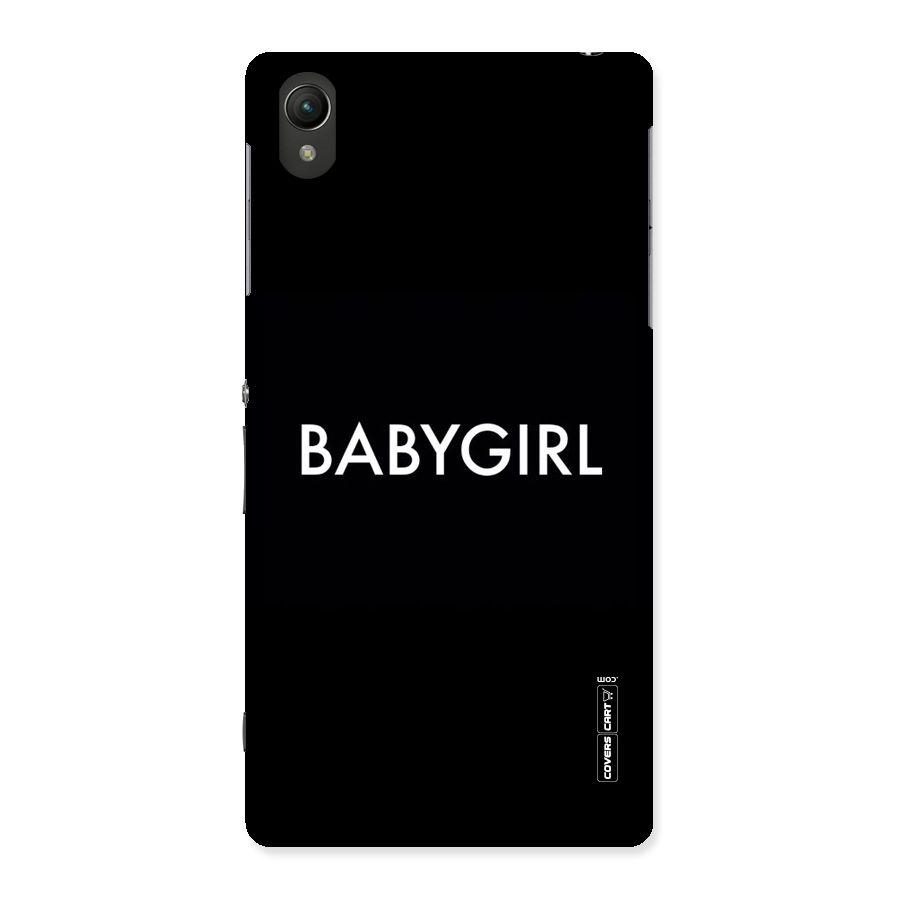 Baby Girl Back Case for Sony Xperia Z2