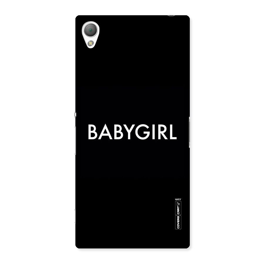 Baby Girl Back Case for Sony Xperia Z3