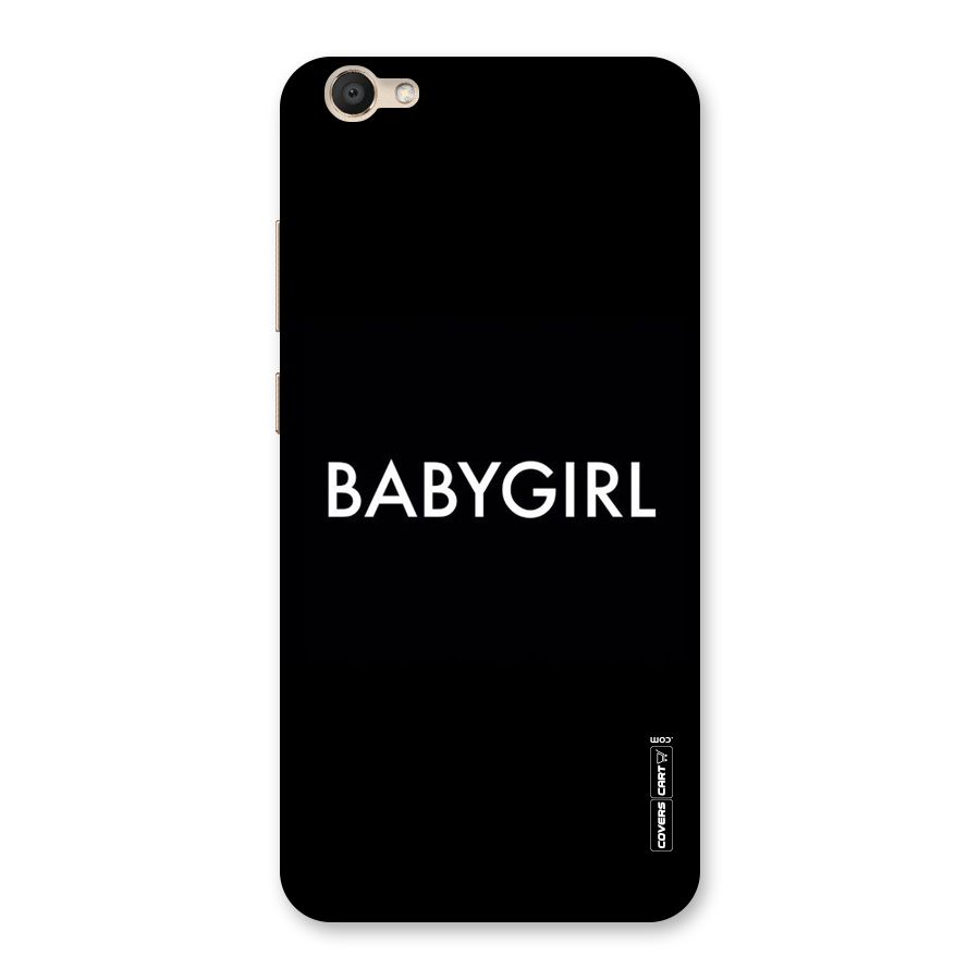 Baby Girl Back Case for Vivo V5