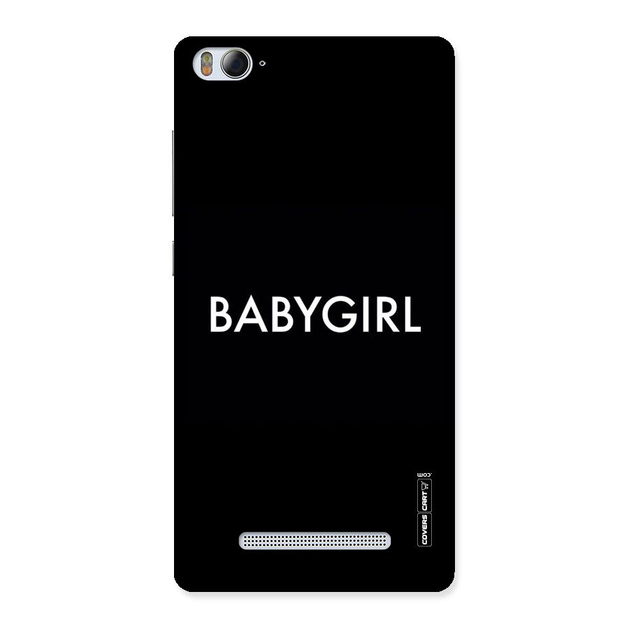 Baby Girl Back Case for Xiaomi Mi4i