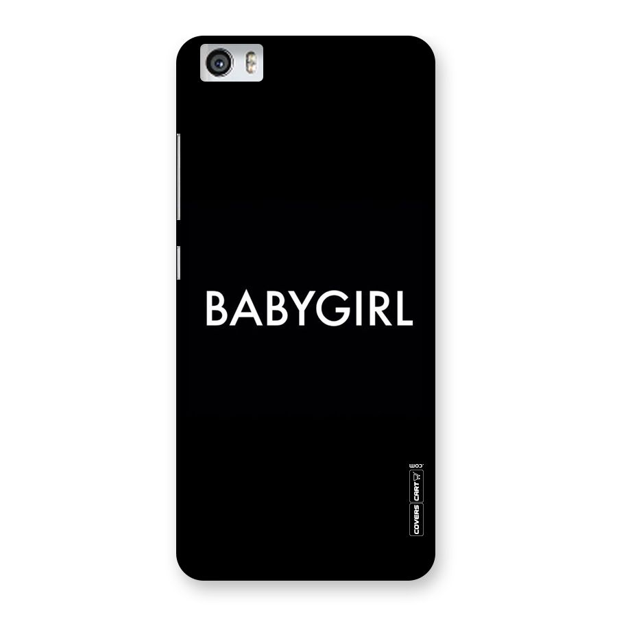 Baby Girl Back Case for Xiaomi Redmi Mi5