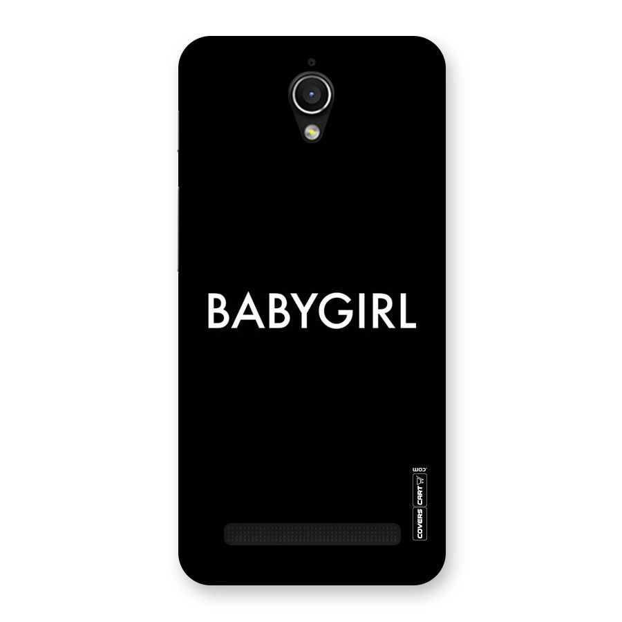 Baby Girl Back Case for Zenfone Go