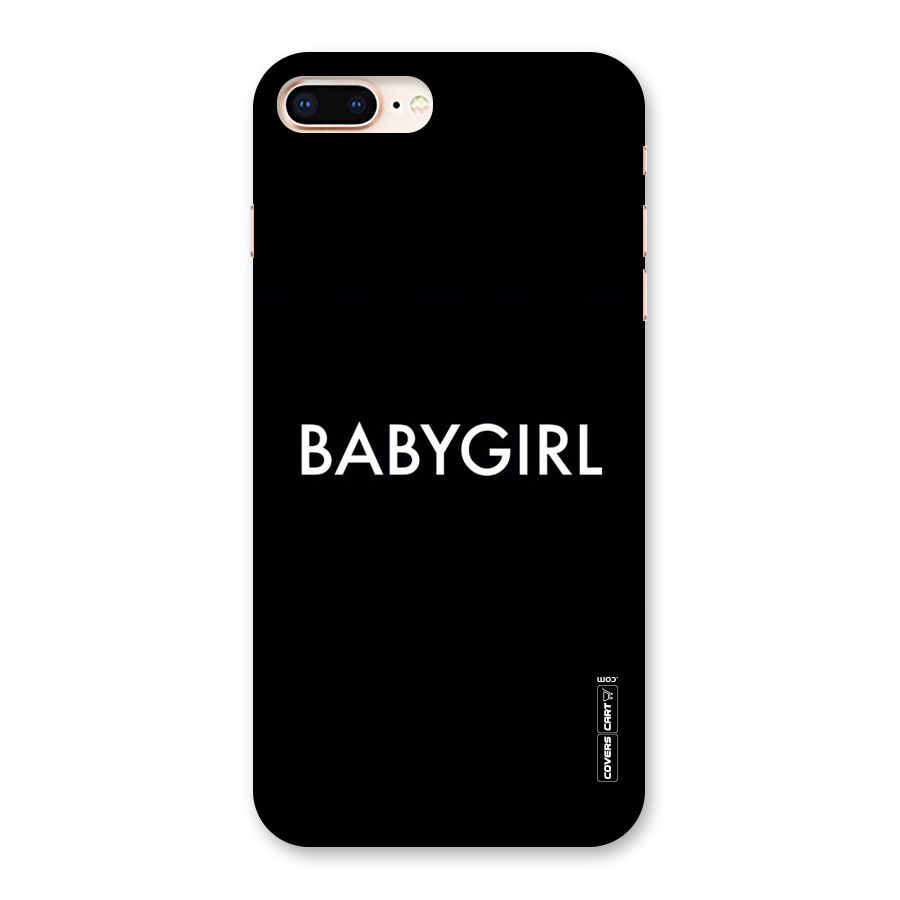 Baby Girl Back Case for iPhone 8 Plus