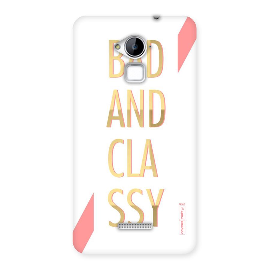 Bad And Classy Back Case for Coolpad Note 3