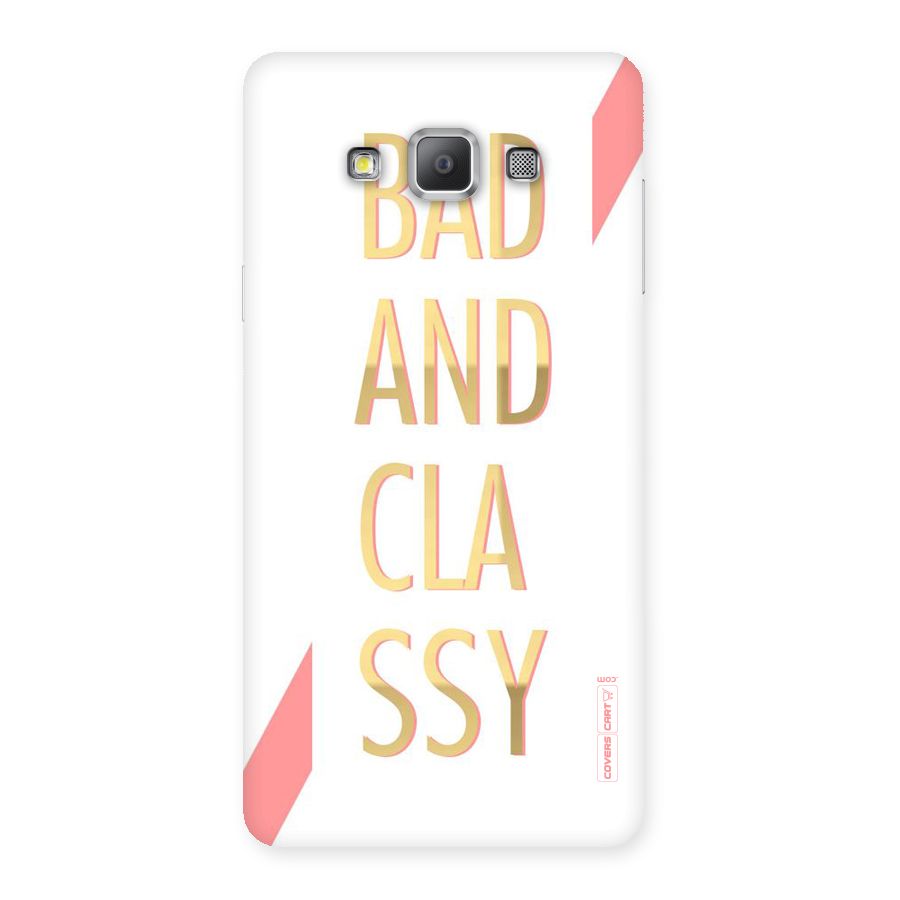 Bad And Classy Back Case for Galaxy A7