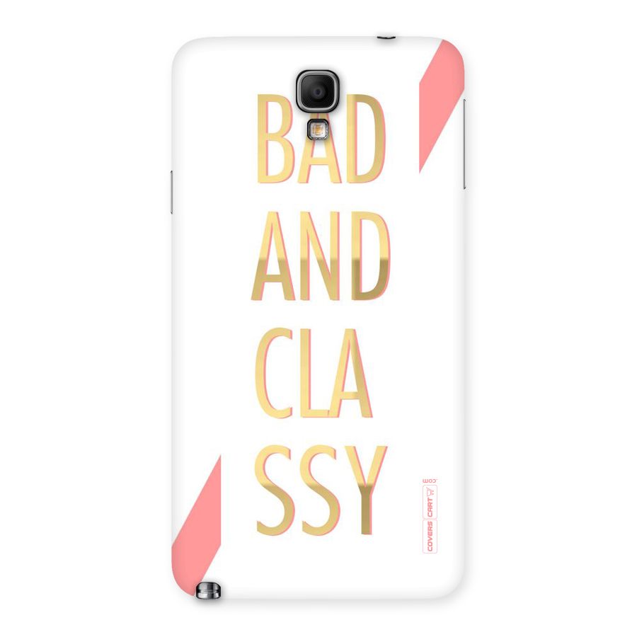 Bad And Classy Back Case for Galaxy Note 3 Neo