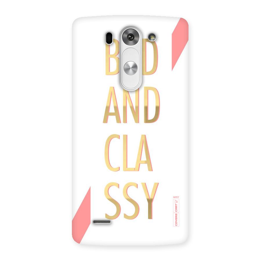 Bad And Classy Back Case for LG G3 Beat