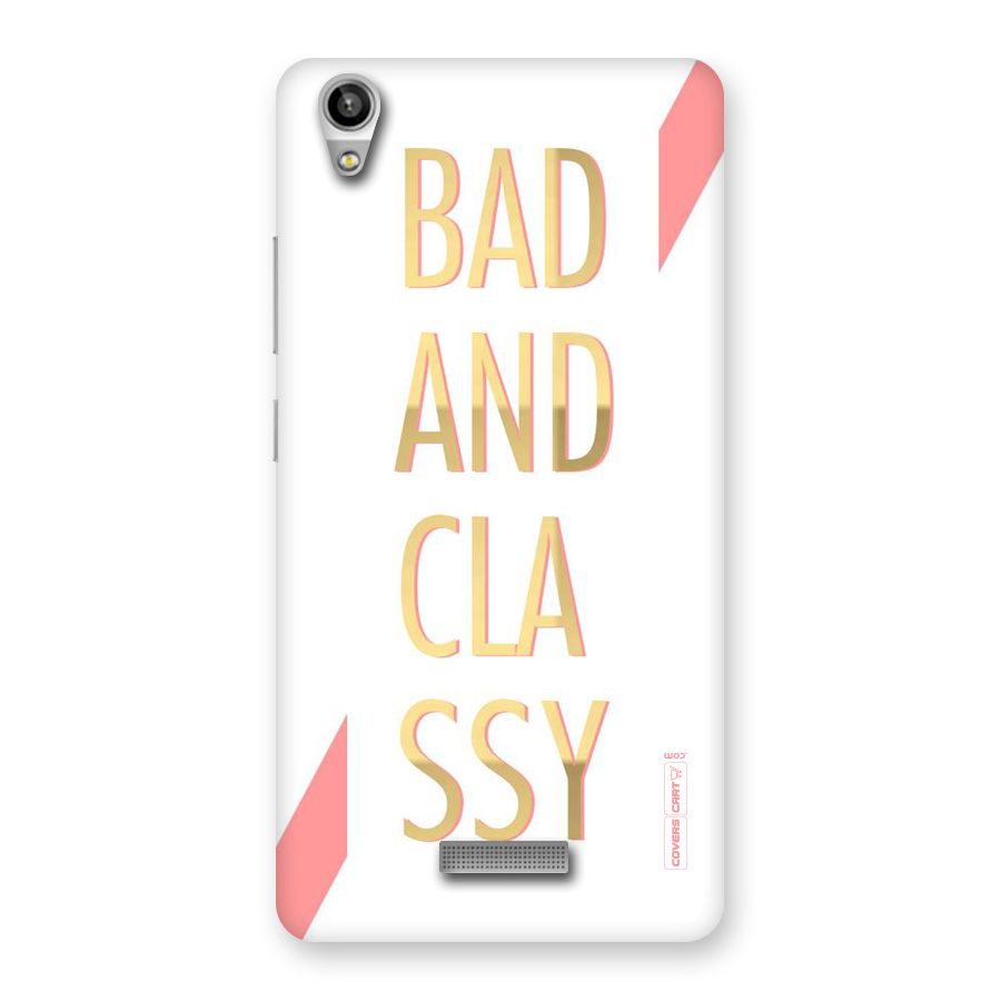 Bad And Classy Back Case for Lava-Pixel-V1